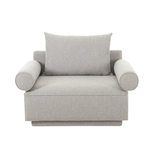 ROSELLO ARM CHAIR LIGHT GREY