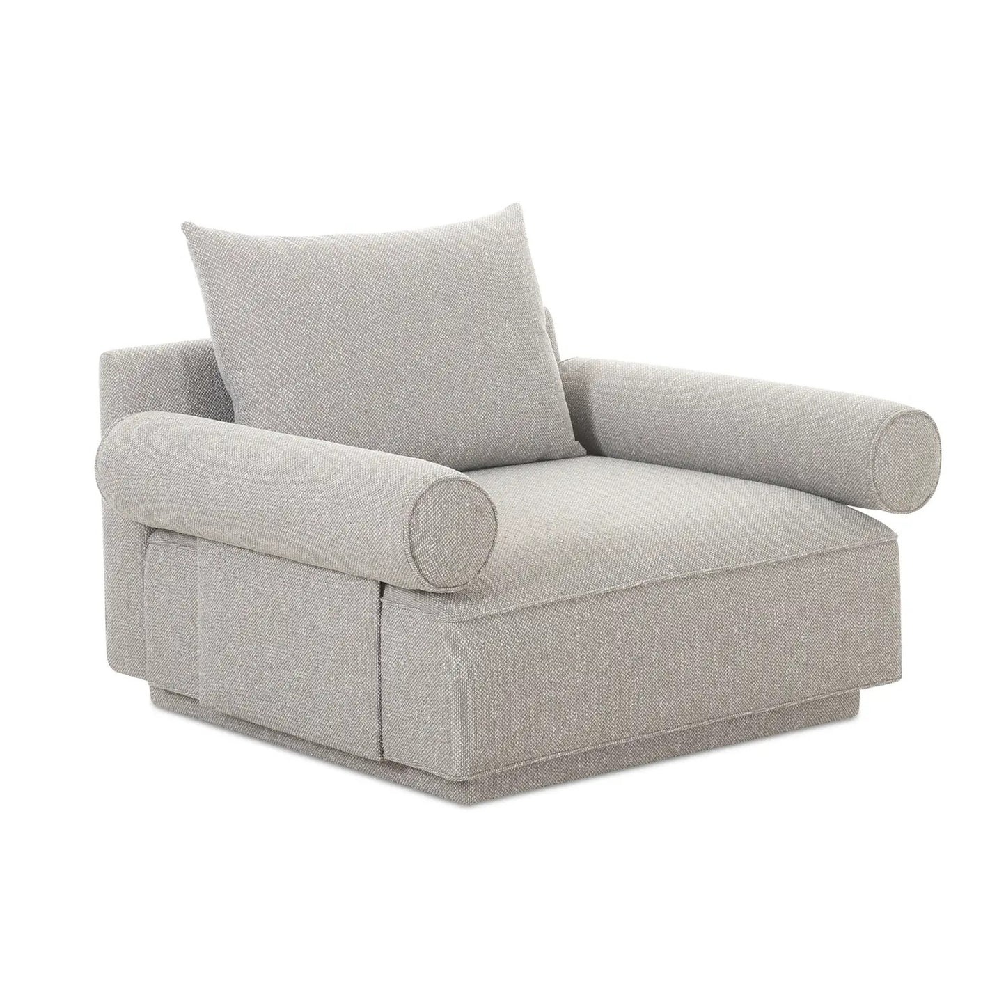 ROSELLO ARM CHAIR LIGHT GREY