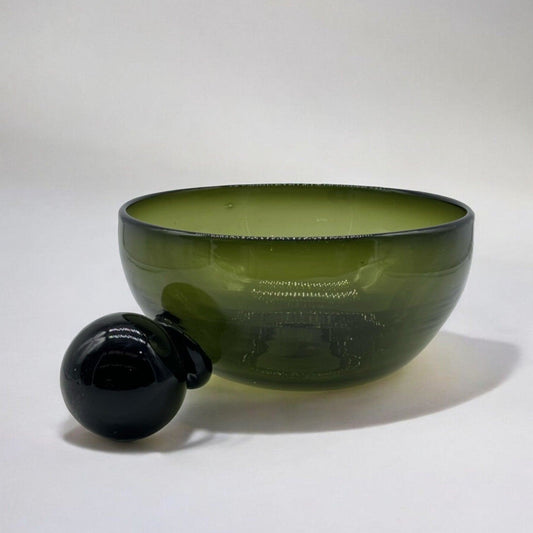 Tezon Green Bowl by Diego Olivero Studio