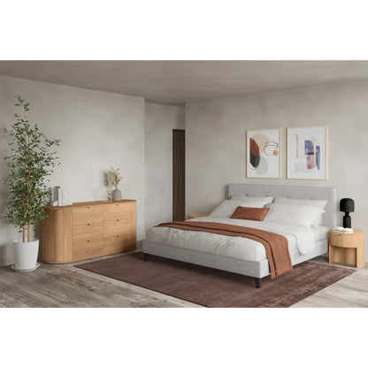 THEO 6 DRAWER DRESSER NATURAL
