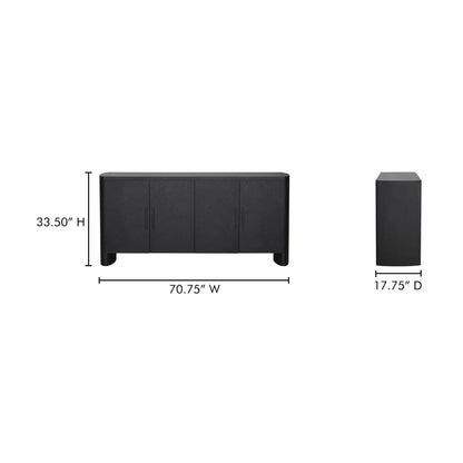 WILLIAM SIDEBOARD BLACK