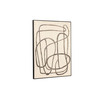 ENCOUNTERS FRAMED PAINTING
